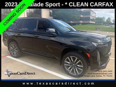Used 2023 Cadillac Escalade Sport w/ Touring Package
