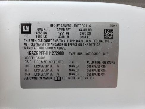 Used 2017 Chevrolet Express 3500 LT w/ LT Preferred Equipment Group image 25