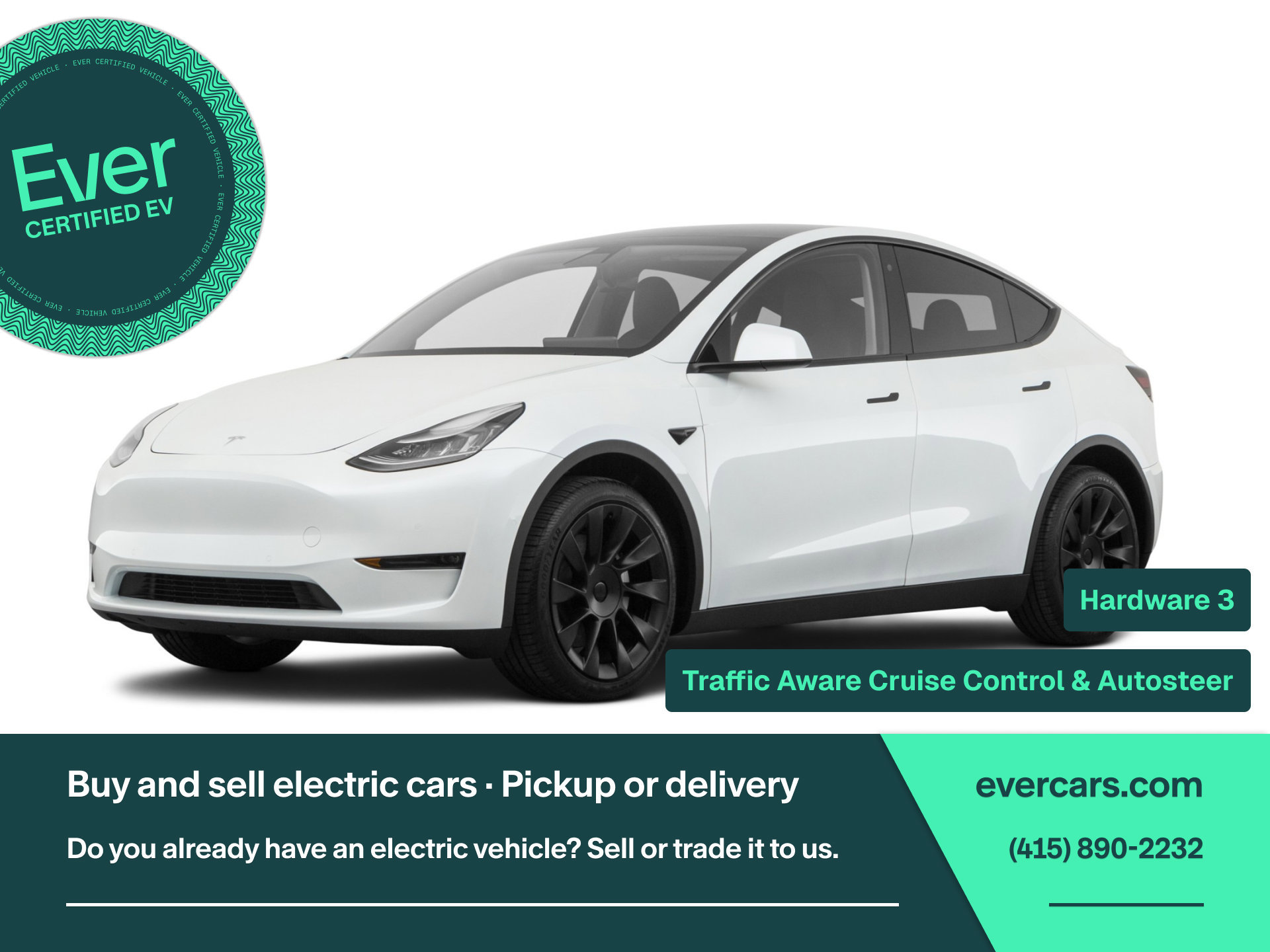 Used 2023 Tesla Model Y Long Range AWD/4WD image 1