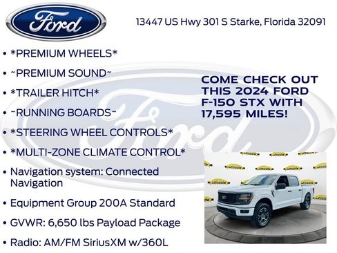 Certified 2024 Ford F150 STX AWD/4WD image 17