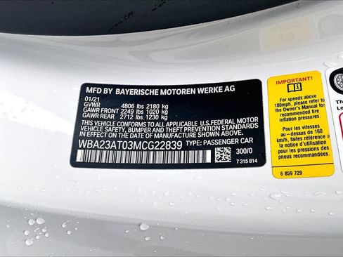 Used 2021 BMW 430i Convertible w/ Convenience Package RWD image 36