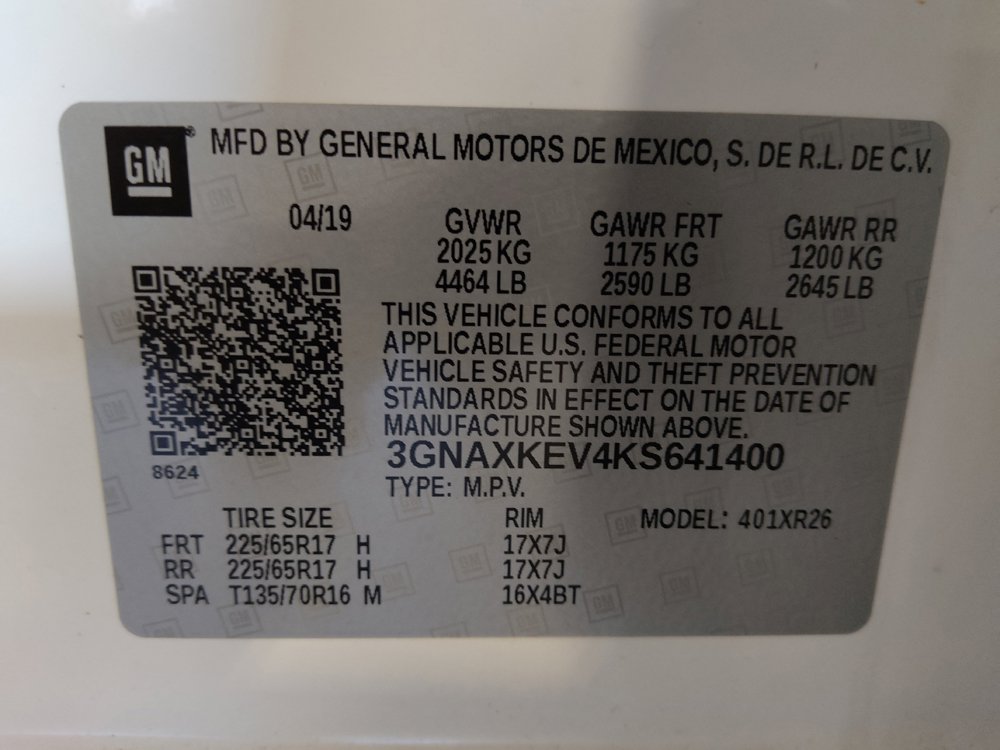 Used 2019 Chevrolet Equinox LT FWD image 33