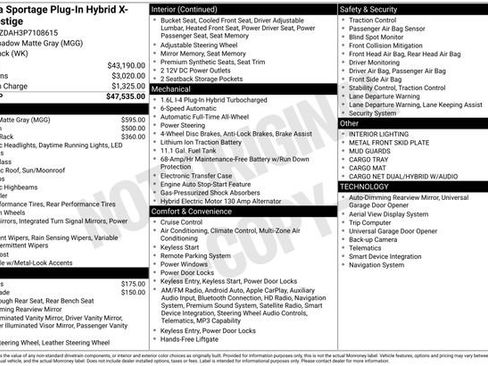 Used 2023 Kia Sportage X-Line Prestige image 51