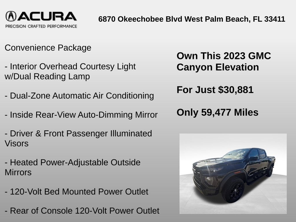 Used 2023 GMC Canyon Elevation w/ Convenience Package AWD/4WD image 12