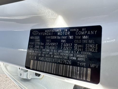 New 2026 Hyundai Tucson Blue SE image 22