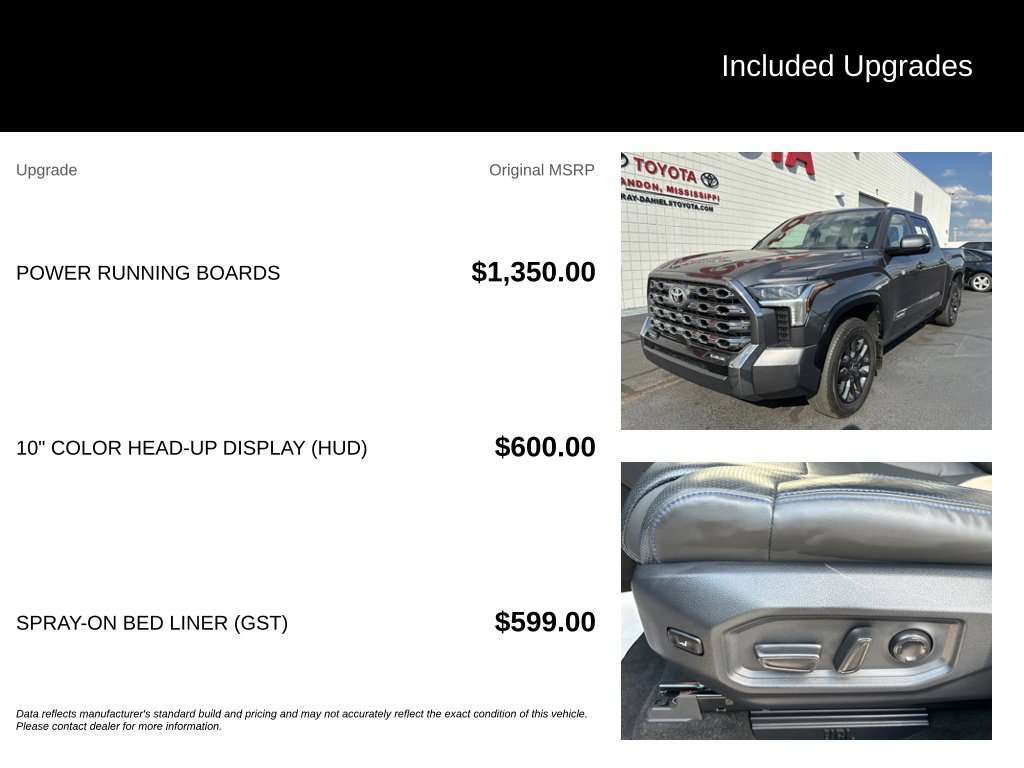 Used 2025 Toyota Tundra Platinum AWD/4WD image 7