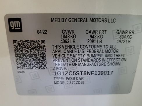 Used 2022 Chevrolet Malibu LS w/ Driver Confidence Package II FWD image 33