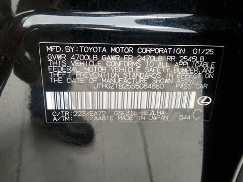 Used 2025 Lexus IS 350 F Sport w/ Navigation Package RWD image 75