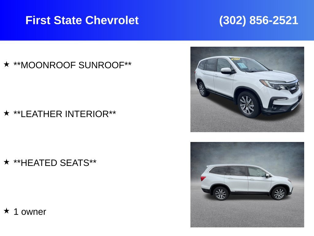 Used 2021 Honda Pilot EX-L image 4