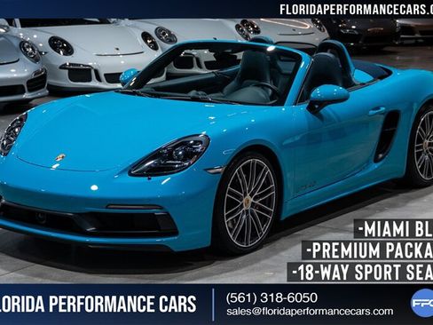 Used 2021 Porsche 718 Boxster GTS RWD image 1