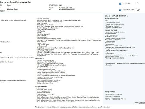 Used 2019 Mercedes-Benz E 300 4MATIC image 2