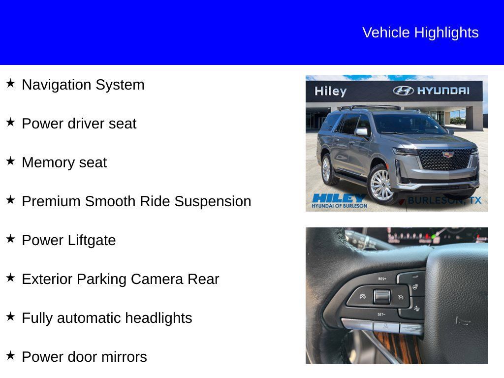 Used 2023 Cadillac Escalade ESV Luxury RWD image 9