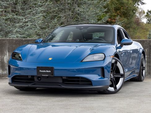 Certified 2025 Porsche Taycan AWD/4WD image 1
