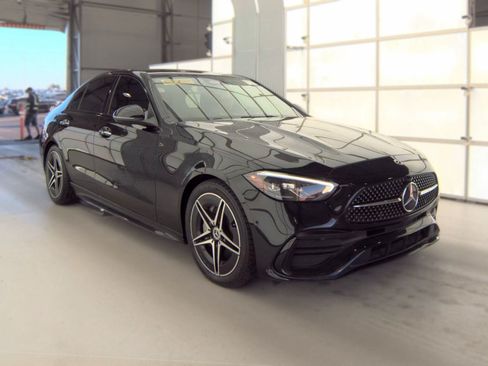 Used 2023 Mercedes-Benz C 300 4MATIC Sedan w/ AMG Line w/ Night Package image 2