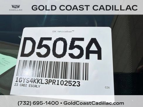 Used 2023 Cadillac Escalade ESV Premium Luxury AWD/4WD image 34
