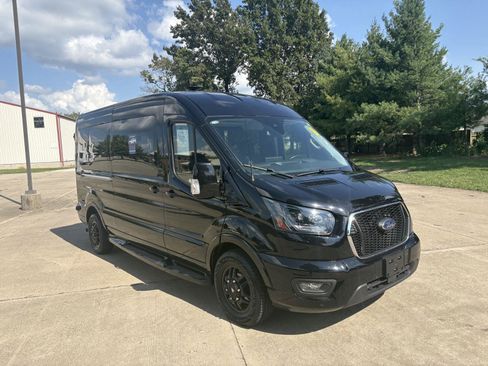 Used 2023 Ford Transit 250 Medium Roof AWD w/ Upfitter Package image 2