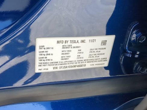 Used 2022 Tesla Model S Plaid AWD/4WD image 33