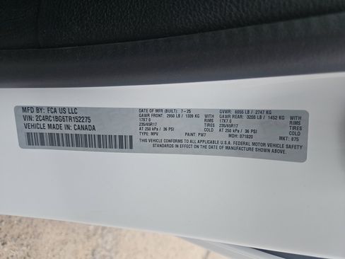 New 2026 Chrysler Pacifica Select image 25