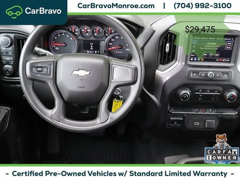 Certified 2020 Chevrolet Silverado 1500 Custom w/ Custom Value Package AWD/4WD image 22