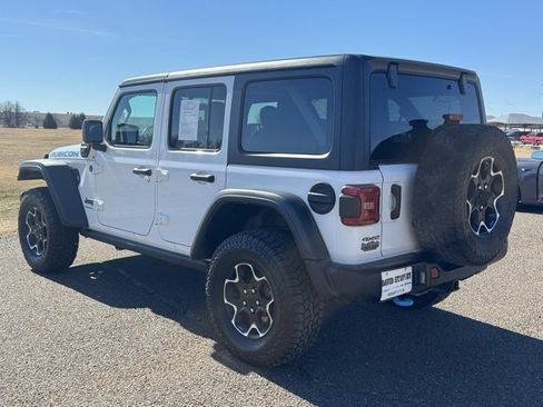 Used 2023 Jeep Wrangler Unlimited Rubicon 4xe w/ Steel Bumper Group image 4