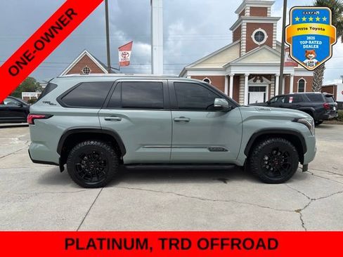 Certified 2025 Toyota Sequoia Platinum w/ TRD Off-Road Package AWD/4WD image 4