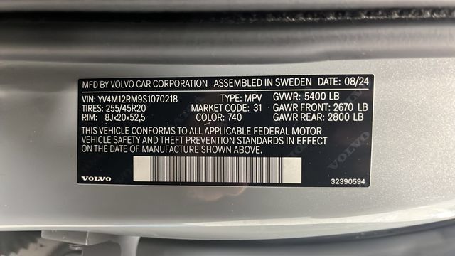 Used 2025 Volvo XC60 B5 Ultra w/ Protection Package Premier AWD/4WD image 28