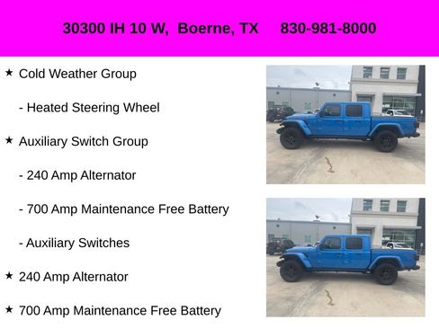 Used 2022 Jeep Gladiator Mojave w/ LED Lighting Group image 18