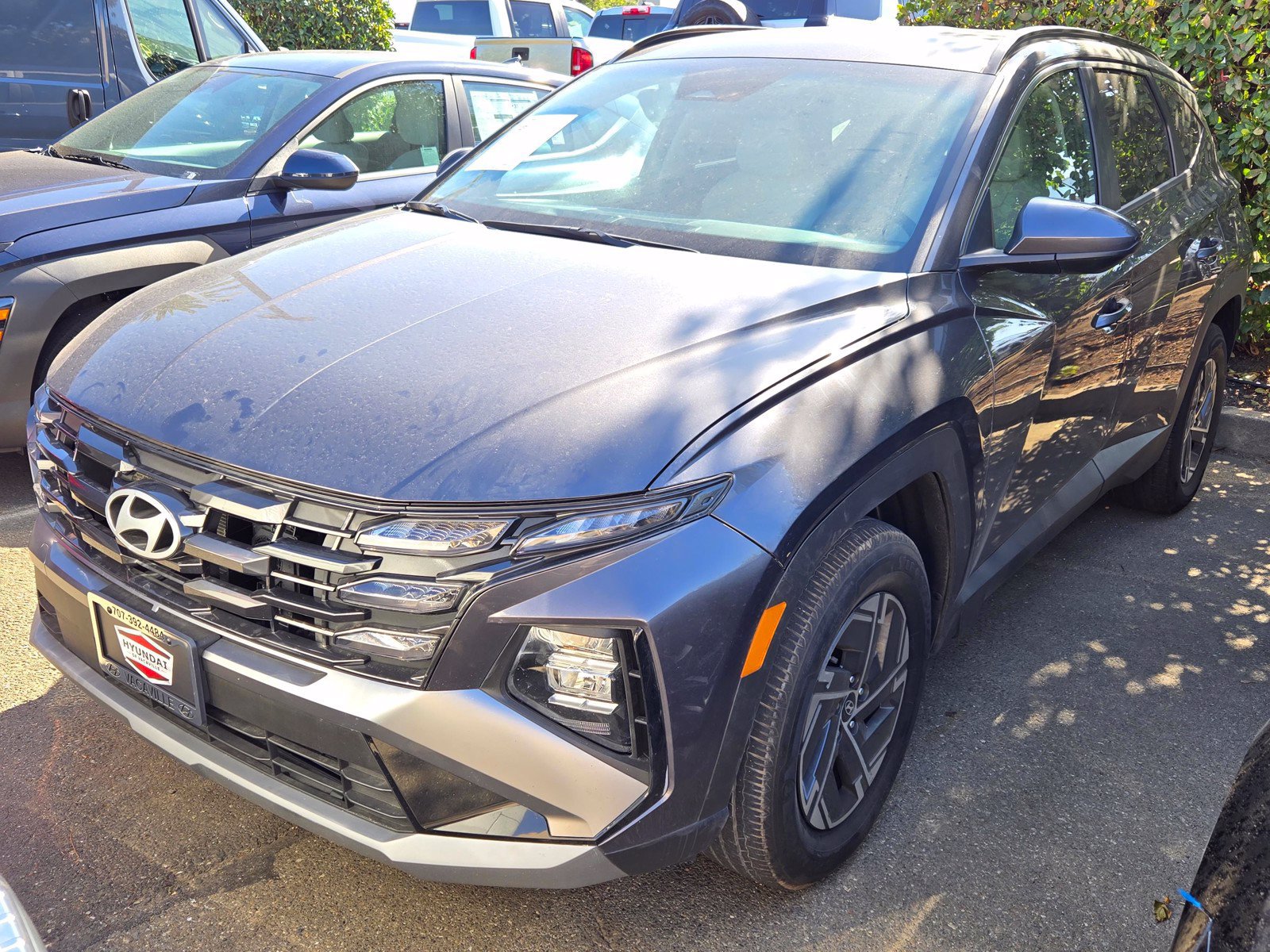 Certified 2025 Hyundai Tucson Blue AWD/4WD image 1