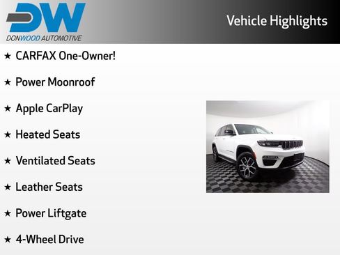 Used 2023 Jeep Grand Cherokee Limited w/ Luxury Tech Group II AWD/4WD image 3