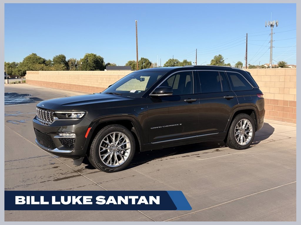 Used 2023 Jeep Grand Cherokee Summit w/ Advanced Protech Group IV AWD/4WD 360° Tour
