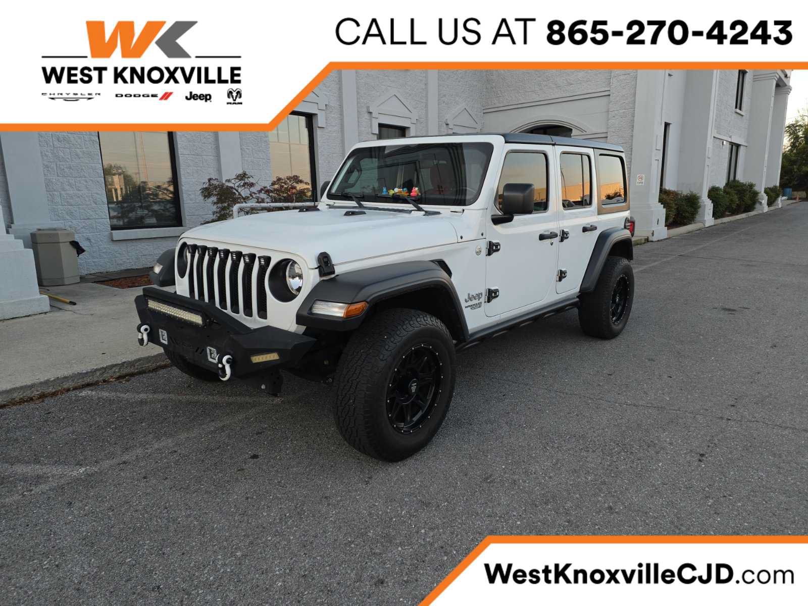 Used 2021 Jeep Wrangler Unlimited Sport AWD/4WD image 1