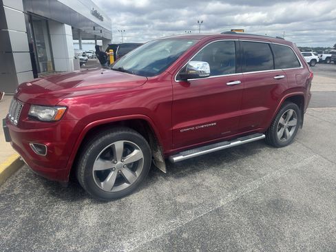 Used 2014 Jeep Grand Cherokee Overland w/ Advanced Technology Group AWD/4WD image 1
