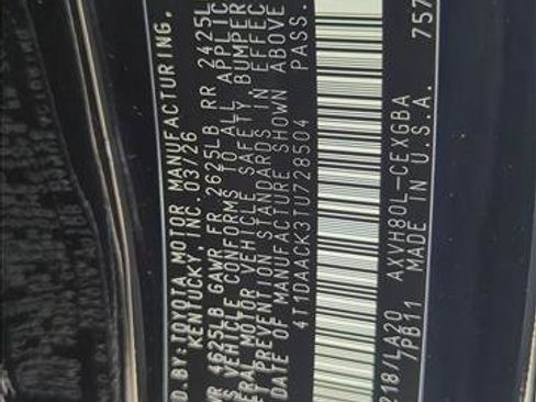 Used 2026 Toyota Camry XLE FWD image 25