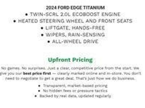 Used 2024 Ford Edge Titanium AWD/4WD image 2