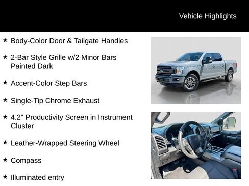 Used 2020 Ford F150 XLT w/ Equipment Group 302A Luxury AWD/4WD image 31