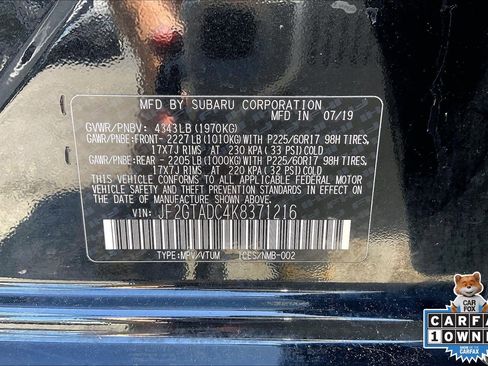 Used 2019 Subaru Crosstrek 2.0i Premium w/ Moonroof Package AWD/4WD image 32