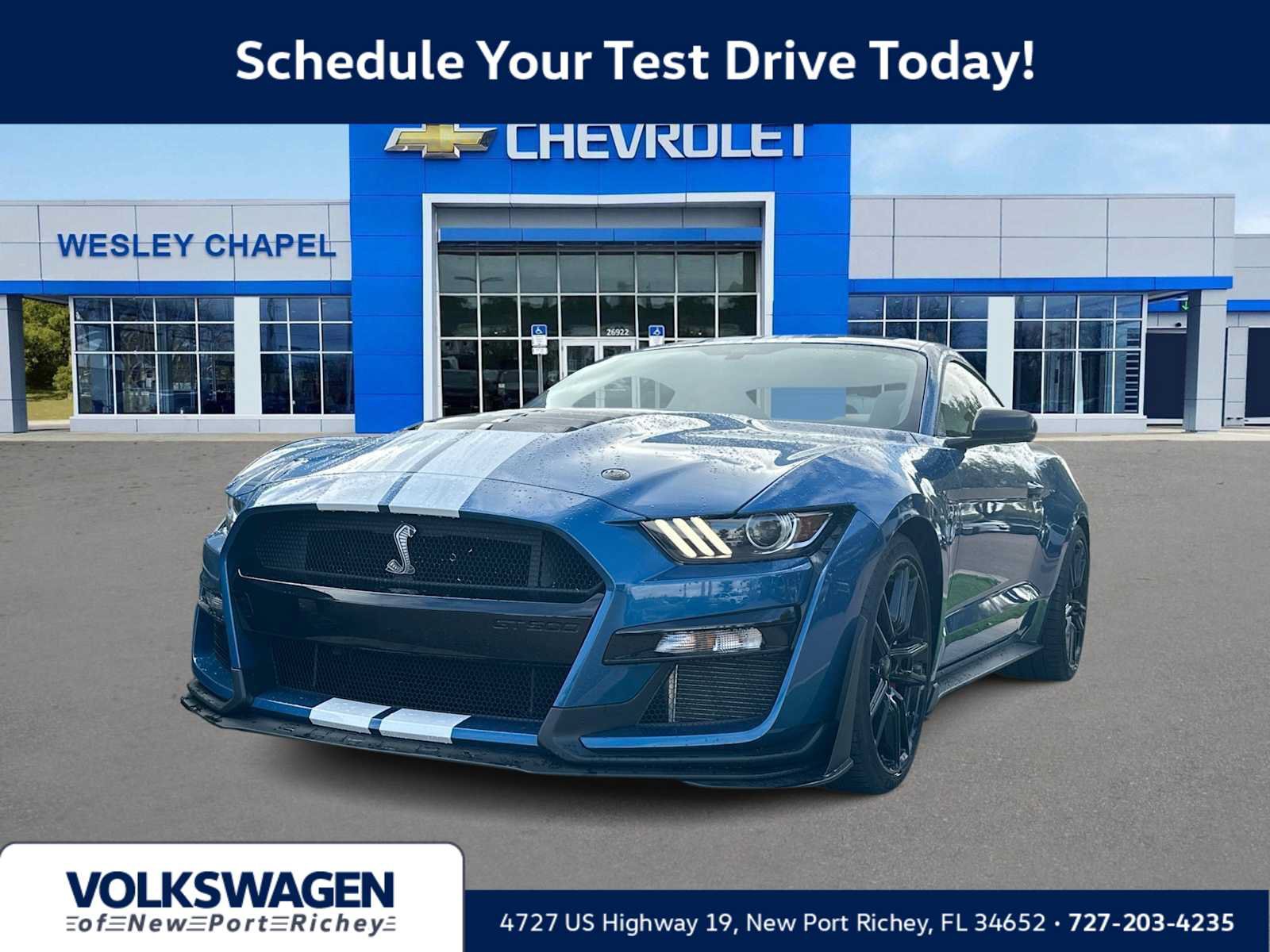 Used 2021 Ford Mustang Shelby GT500 w/ Technology Package RWD image 1