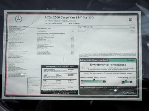 Used 2026 Mercedes-Benz Sprinter 2500 image 21