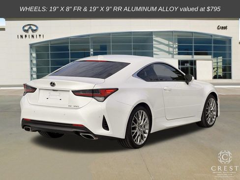Used 2021 Lexus RC 350 w/ Premium Package RWD image 3