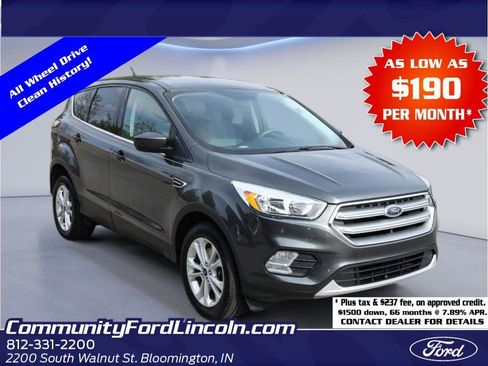 Used 2017 Ford Escape SE AWD/4WD image 1