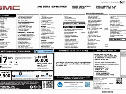 New 2026 GMC Sierra 1500 Elevation w/ Elevation Premium Package