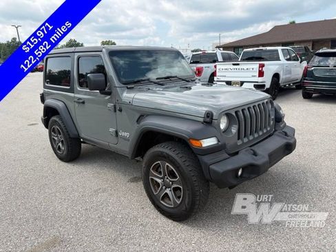 Used 2018 Jeep Wrangler Sport w/ Quick Order Package 24S AWD/4WD image 8