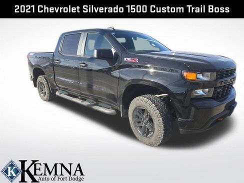 Used 2021 Chevrolet Silverado 1500 Custom Trail Boss image 32