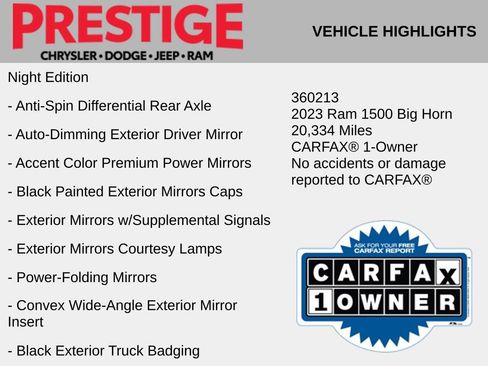 Used 2023 RAM 1500 Big Horn AWD/4WD image 10