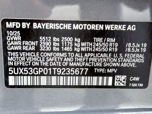 Used 2026 BMW X3 xDrive30i w/ Convenience Package AWD/4WD image 28