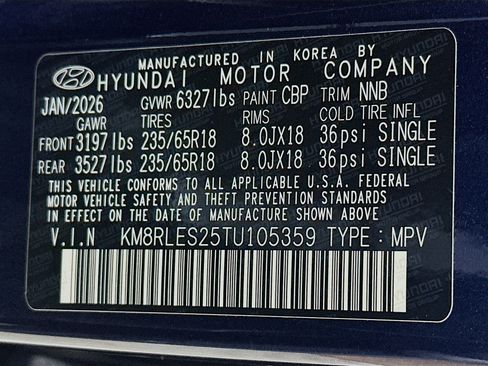 New 2026 Hyundai Palisade SEL image 32