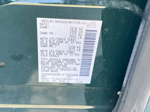 Used 2022 Nissan Pathfinder SL w/ SL Premium Package image 31