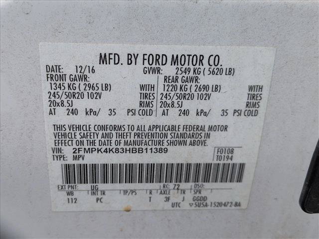 Used 2017 Ford Edge Titanium w/ Equipment Group 302A AWD/4WD image 20
