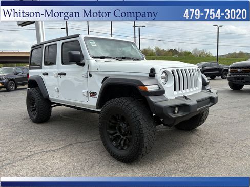 Used 2022 Jeep Wrangler Unlimited Sport image 3