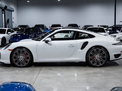 Used 2015 Porsche 911 Turbo w/ Sport Chrono Package AWD/4WD image 3